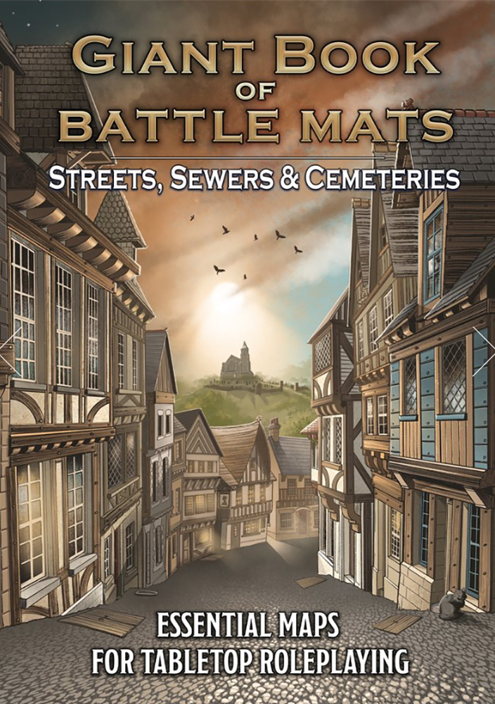 Giant Book Of Battle Mats Streets, Sewers & Cemeteries